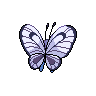 Butterfree - Black White (Back View)