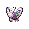 Butterfree - Black White (Shiny)