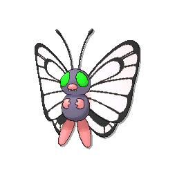 Butterfree - Ultra Sun Ultra Moon Sun Moon (Shiny)