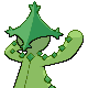 Cacturne - Diamond Pearl (Back View)