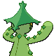Cacturne - HeartGold SoulSilver (Back View)