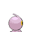 Castform - Emerald (Back View (Shiny))