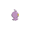 Castform - Black White (Back View (Shiny))