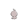 Castform - Black White (Back View)