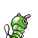Caterpie - Gold (Back View)