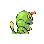 Caterpie - FireRed LeafGreen (Back View)