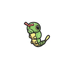 Caterpie - Brilliant Diamond Shining Pearl