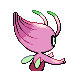 Celebi - Diamond Pearl (Back View (Shiny))