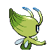 Celebi - Diamond Pearl (Back View)