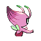 Celebi - HeartGold SoulSilver (Back View (Shiny))