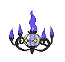 Chandelure - Black 2 White 2 Black White Animated (Normal)