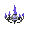 Chandelure - Black White (Normal)