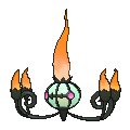 Chandelure - X Y (Shiny)