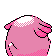 Chansey - Crystal (Back View)