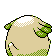Chansey - Gold (Back View (Shiny))