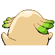 Chansey - HeartGold SoulSilver (Back View (Shiny))