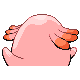 Chansey - Platinum (Back View)