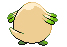 Chansey - Black 2 White 2 Black White Animated (Back View (Shiny))