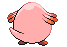 Chansey - Black 2 White 2 Black White Animated (Back View)