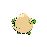 Chansey - Black White (Back View (Shiny))