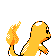 Charmander - Gold (Back View (Shiny))