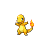 Charmander - Black White (Shiny)