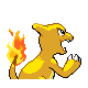 Charmeleon - Diamond Pearl (Back View (Shiny))