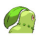 Chikorita - HeartGold SoulSilver (Back View)
