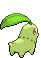 Chikorita - Black 2 White 2 Black White Animated (Back View)