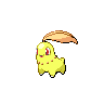 Chikorita - Black White (Shiny)