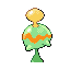 Chimecho - Emerald (Back View (Shiny))