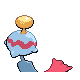 Chimecho - HeartGold SoulSilver (Back View)
