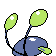 Chinchou - Crystal (Back View (Shiny))