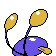 Chinchou - Crystal (Back View)