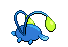 Chinchou - Black 2 White 2 Black White Animated (Back View (Shiny))