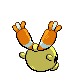 Chingling - Diamond Pearl (Back View (Shiny))