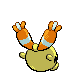 Chingling - Platinum (Back View (Shiny))