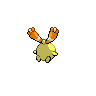 Chingling - Black White (Back View (Shiny))