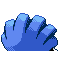 Clamperl - Ruby Sapphire (Back View)