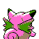 Clefable - Gold (Back View (Shiny))