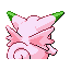 Clefable - Emerald (Back View (Shiny))