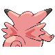 Clefable - Diamond Pearl (Back View)