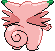 Clefable - Black 2 White 2 Black White Animated (Back View (Shiny))