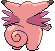 Clefable - Black 2 White 2 Black White Animated (Back View)