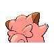 Clefairy - Diamond Pearl (Back View)