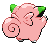 Clefairy - Black 2 White 2 Black White Animated (Back View (Shiny))