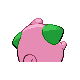 Cleffa - Diamond Pearl (Back View (Shiny))