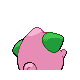 Cleffa - Platinum (Back View (Shiny))