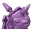 Cloyster - Ruby Sapphire (Back View)