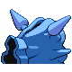 Cloyster - HeartGold SoulSilver (Back View (Shiny))